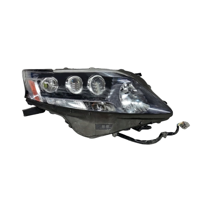 2010-2012 Lexus RX450h Passenger Side Headlight Lens Housing Led - LX2519132-Partify-Painted-Replacement-Body-Parts