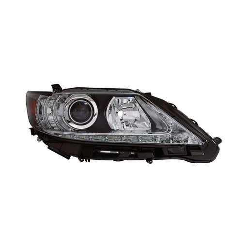 2013-2015 Lexus ES300h/ES350 Passenger Side Headlight Lens Housing Halogen Projector Type - LX2519139-Partify-Painted-Replacement-Body-Parts