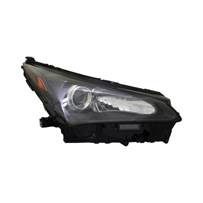 2015-2017 Lexus NX200t/NX300h Passenger Side Headlight Lens Housing Standard Type - LX2519143-Partify-Painted-Replacement-Body-Parts