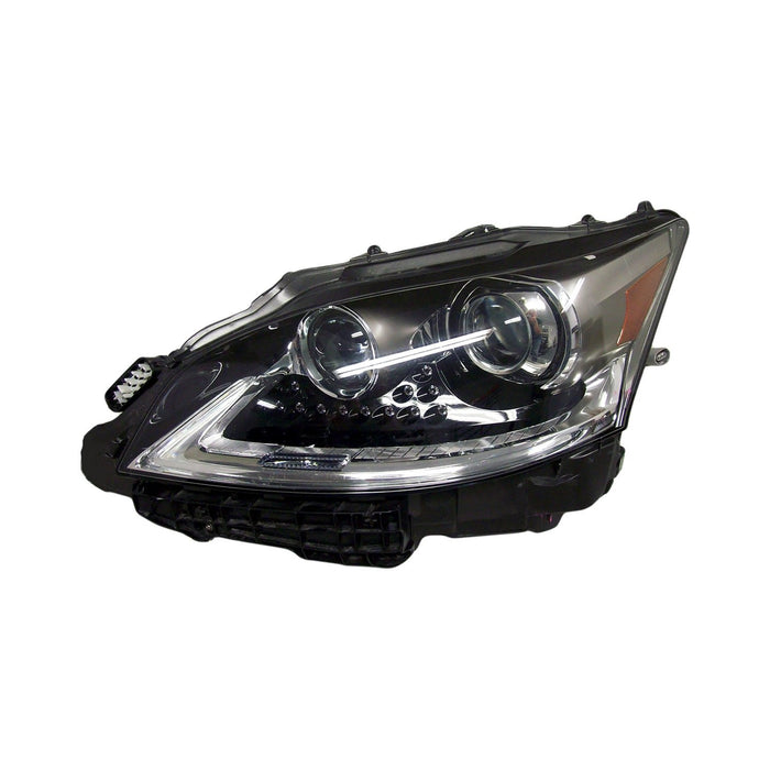 2013-2017 Lexus LS460 Passenger Side Headlight Lens Housing Hid - LX2519146-Partify-Painted-Replacement-Body-Parts