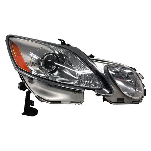 2007-2011 Lexus GS350/GS460 Passenger Side Headlight Lens Housing W/Adaptive Headlamps W/O Headlamp Washer - LX2519164-Partify-Painted-Replacement-Body-Parts