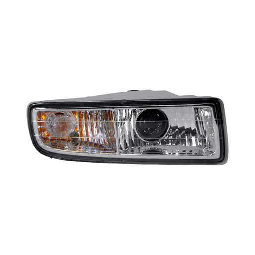 1998-2000 Lexus LX470 Front Passenger Side Turn Signal Light Includes Fog Lamp To 2/00 - LX2531104-Partify-Painted-Replacement-Body-Parts
