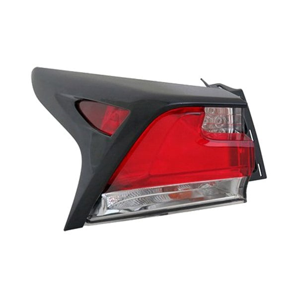 2015-2016 Lexus NX200t Driver Side Tail Light Assembly Lens/Housing Only Outer - LX2804117-Partify-Painted-Replacement-Body-Parts