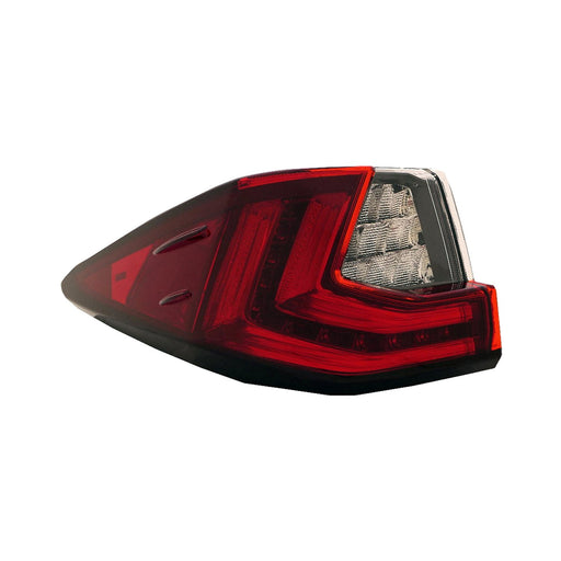 2018-2019 Lexus RX350/RX350L/RX450h/RX450hL Driver Side Tail Light Assembly Premium Type Japan Built Lens/Housing Only Outer - LX2804146-Partify-Painted-Replacement-Body-Parts