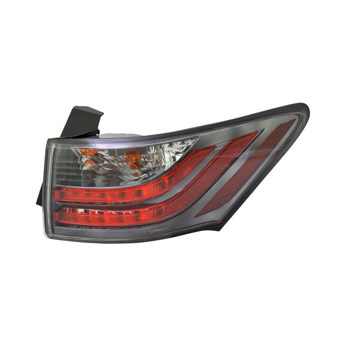 2011-2013 Lexus CT200h Passenger Side Tail Light Assembly Lens/Housing On Body Outer - LX2805106-Partify-Painted-Replacement-Body-Parts