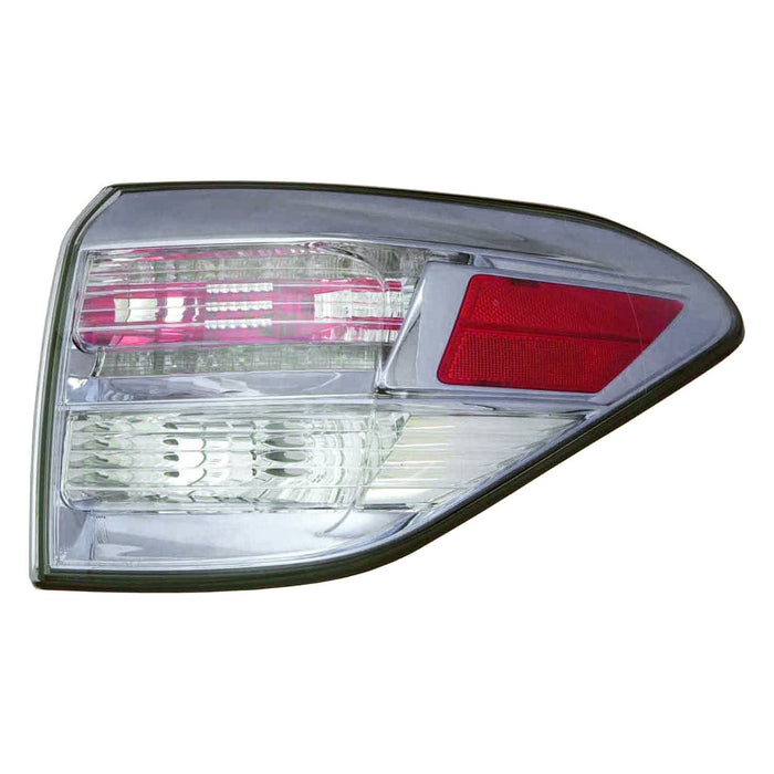 2010-2012 Lexus RX450h Passenger Side Tail Light Assembly Lens/Housing Outer - LX2805110-Partify-Painted-Replacement-Body-Parts
