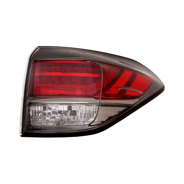 2013-2015 Lexus RX350/RX450h Passenger Side Tail Light Assembly Japan Built Lens/Housing Outer - LX2805115-Partify-Painted-Replacement-Body-Parts