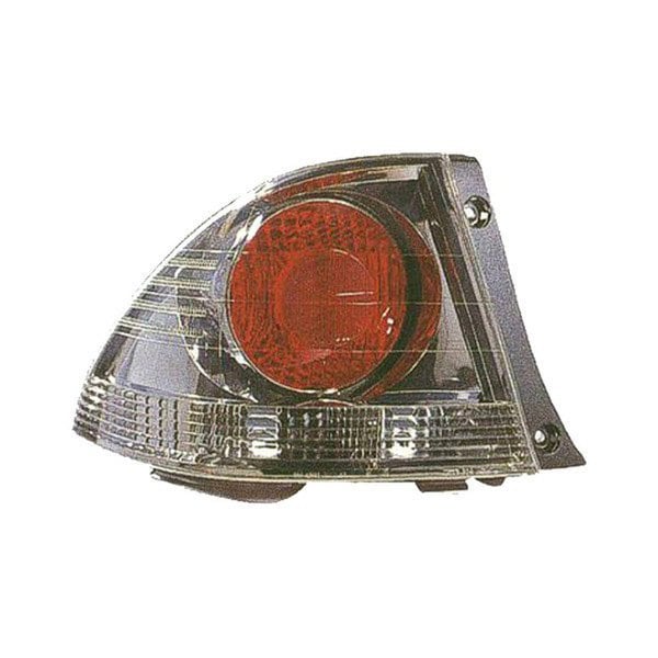 2002-2003 Lexus IS300 Driver Side Tail Light Housing Quarter Panel Mounted Dark Metallic Includes Lens 4 Door Sedan - LX2818103-Partify-Painted-Replacement-Body-Parts
