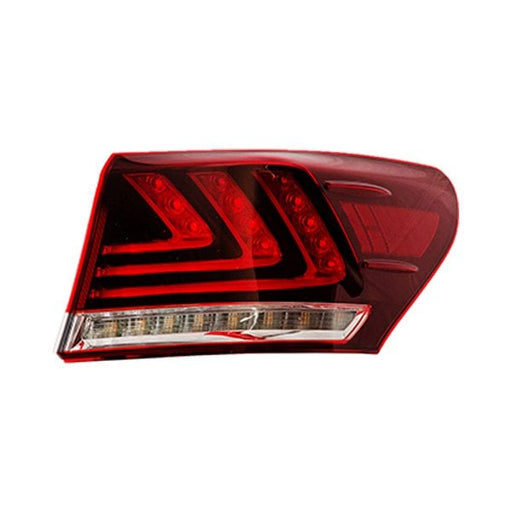 2013-2017 Lexus LS460/LS600h Passenger Side Tail Light Housing Includes Lens - LX2819120-Partify-Painted-Replacement-Body-Parts