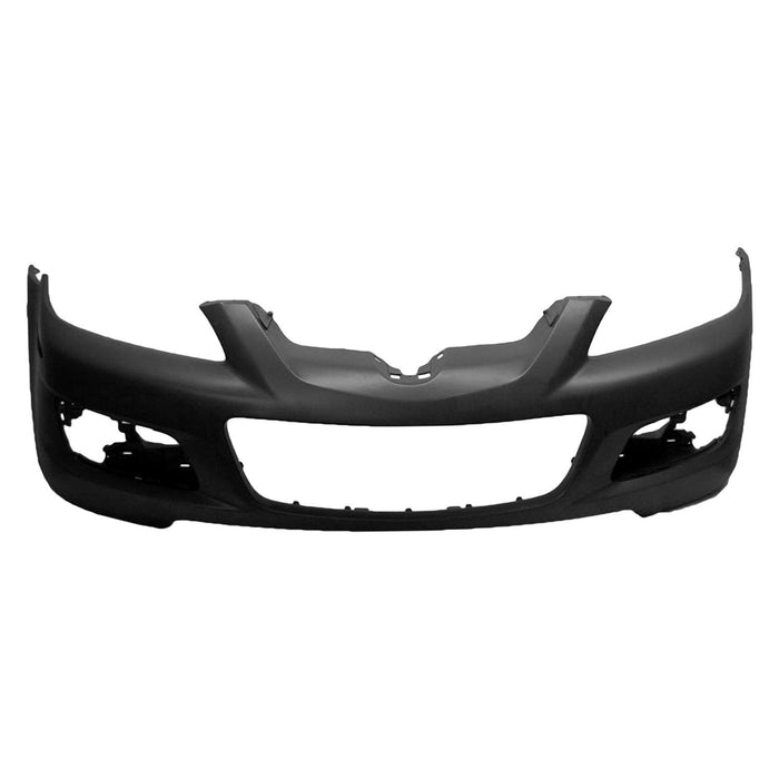 2006 Mazda 6 CAPA Certified Front Bumper To 2-1-06 Turbocharged - MA1000210C-Partify-Painted-Replacement-Body-Parts