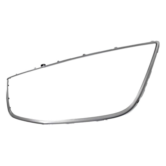 2010-2012 Mazda CX-7 Front Bumper Insert Bumper Grille Surround W/Fog Lamps - MA1037102-Partify-Painted-Replacement-Body-Parts