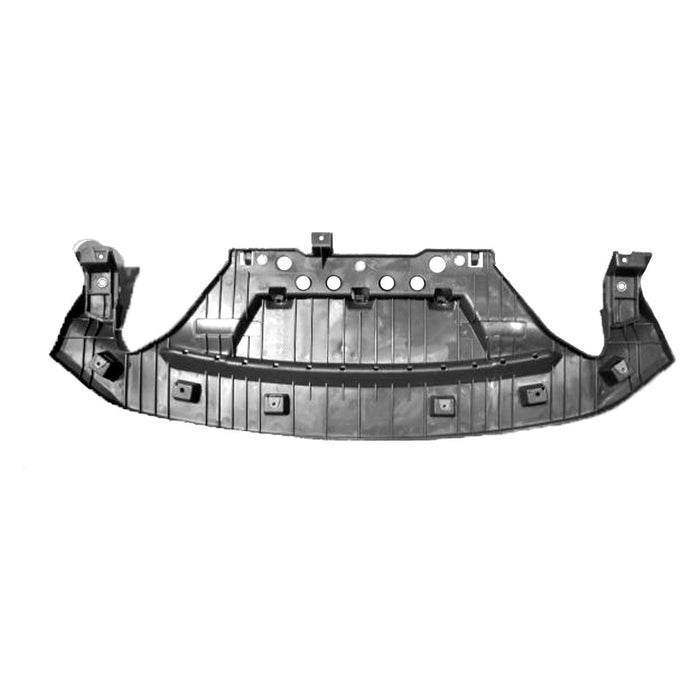 2014-2017 Mazda 6 Front Lower Bumper Air Shield Assembly - MA1091101-Partify-Painted-Replacement-Body-Parts