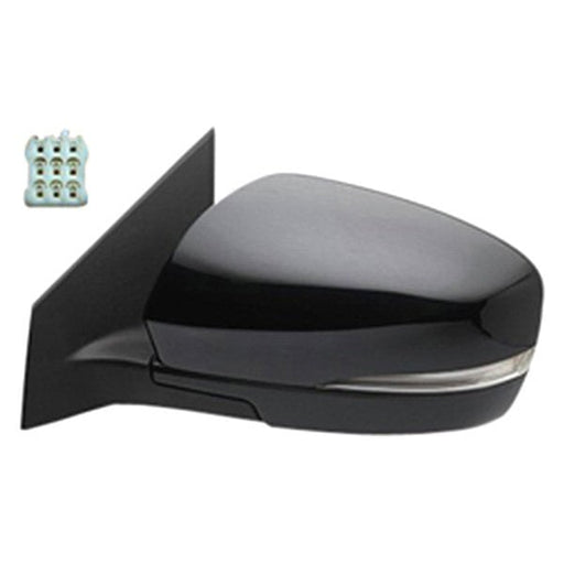 2010-2015 Mazda CX-9 Driver Side Door Mirror Power Heated Flat Glass W/O Blis W/Signal Lamps Assembly - MA1320170-Partify-Painted-Replacement-Body-Parts