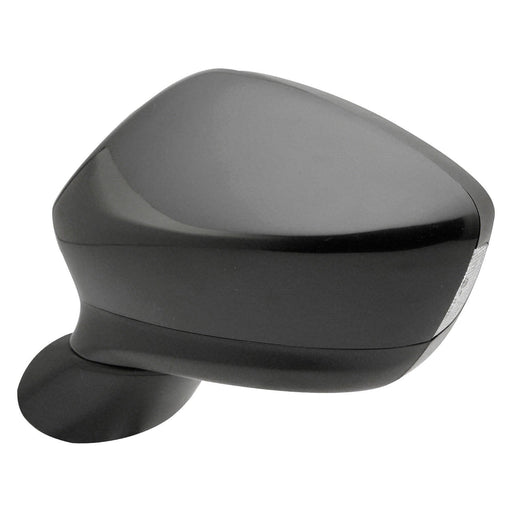 2013-2015 Mazda CX-5 Driver Side Door Mirror Power Non-Heated To 4-1-14 W/O Bsd W/Signal Lamp - MA1320175-Partify-Painted-Replacement-Body-Parts