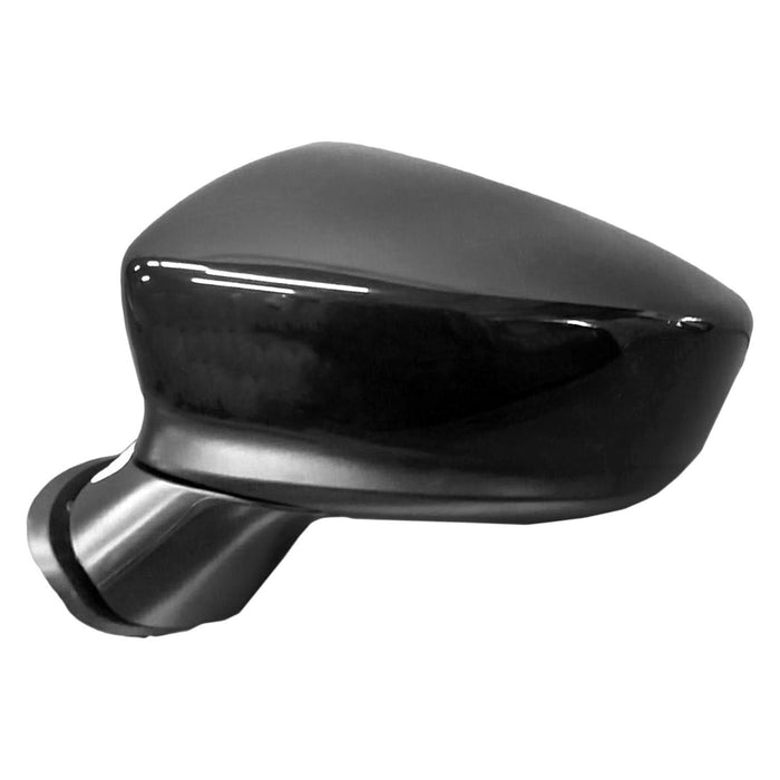 2017-2018 Mazda 3 Driver Side Door Mirror Japan Built Non-Heated W/O S/Lamp W/O Bsd W/Cover Assembly - MA1320183-Partify-Painted-Replacement-Body-Parts