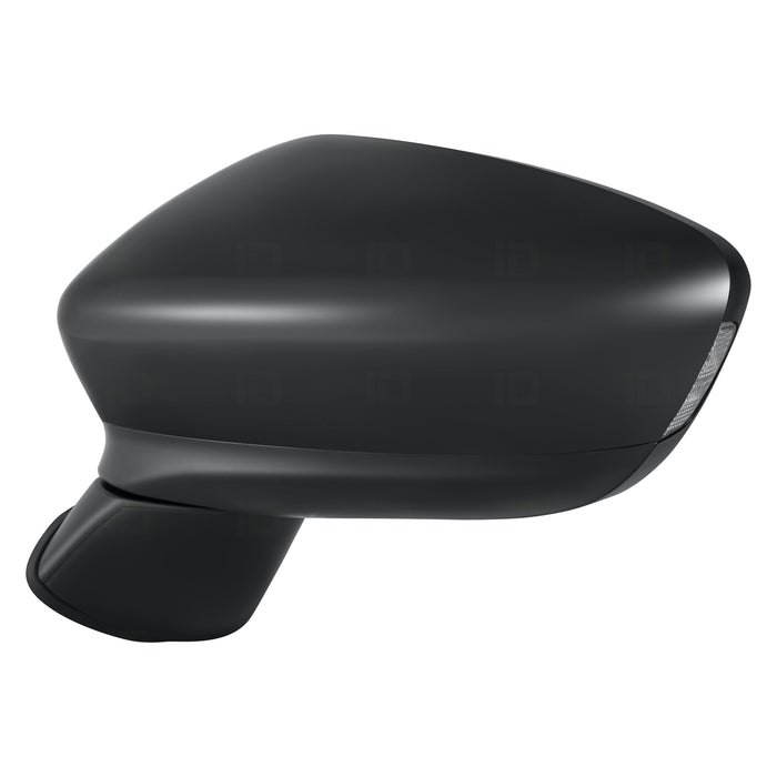 2014-2016 Mazda 6 Driver Side Door Mirror Heated W/Blind Spot Detection Assembly - MA1320188-Partify-Painted-Replacement-Body-Parts