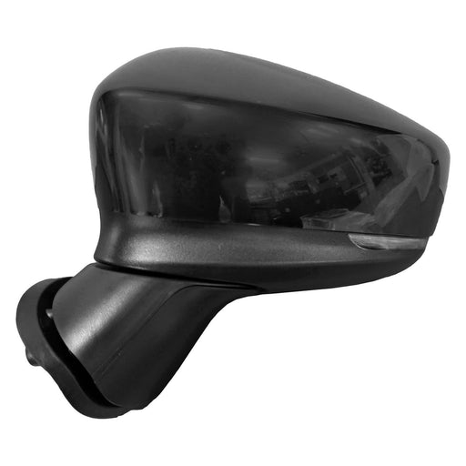 2017-2018 Mazda 3 Driver Side Door Mirror Japan Built Non-Heated W/S/Lamp W/Bsd W/Cover Assembly - MA1320224-Partify-Painted-Replacement-Body-Parts