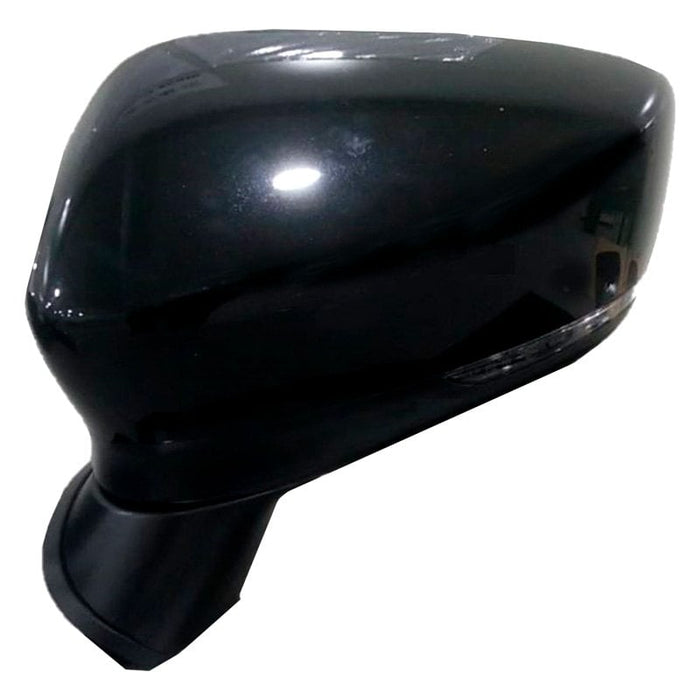 2017-2018 Mazda 3 Driver Side Door Mirror Mexico Built Heated W/S/Lamp W/O Bsd W/Cover Assembly - MA1320230-Partify-Painted-Replacement-Body-Parts