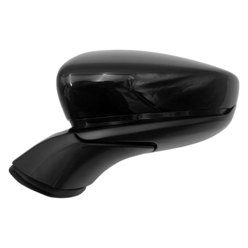 2019-2024 Mazda 3 Driver Side Door Mirror Japan Built Non-Heated W/O Memory W/O Bsd W/Cover - MA1320232-Partify-Painted-Replacement-Body-Parts