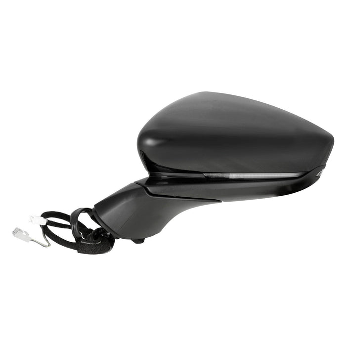 2019-2024 Mazda 3 Driver Side Door Mirror Non-Heated W/S/L W/Memory W/Bsd W/Cover - MA1320240-Partify-Painted-Replacement-Body-Parts