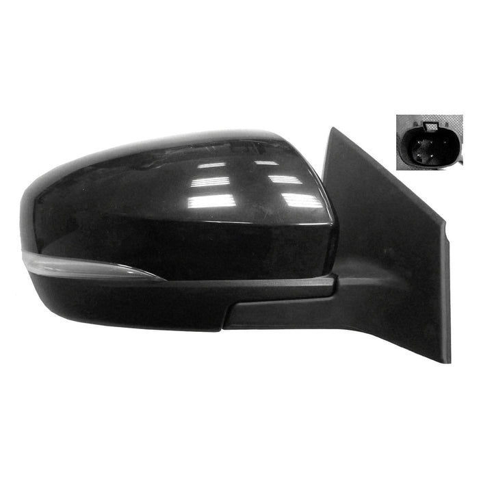 2010-2015 Mazda CX-9 Passenger Side Door Mirror Power Heated Convex Glass W/Signal Lamps Assembly - MA1321174-Partify-Painted-Replacement-Body-Parts