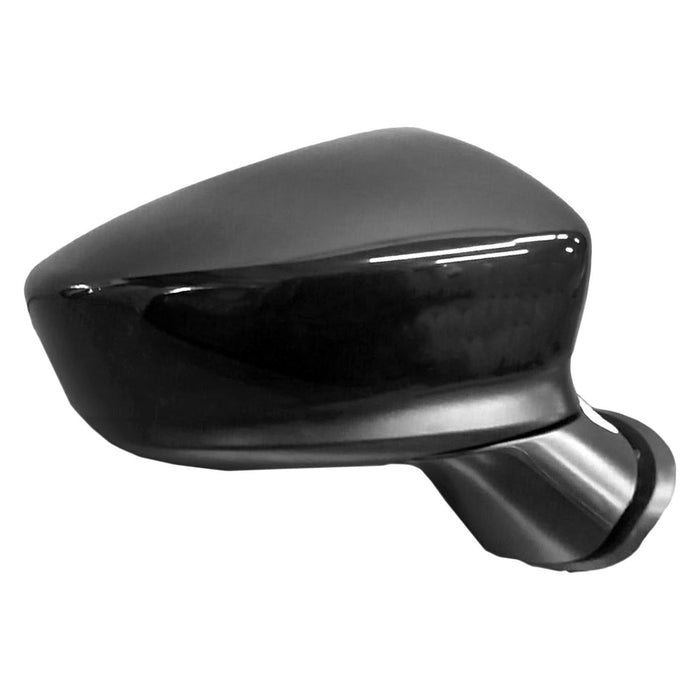 2017-2018 Mazda 3 Passenger Side Door Mirror Japan Built Non-Heated W/O S/Lamp W/O Bsd W/Cover Assembly - MA1321183-Partify-Painted-Replacement-Body-Parts