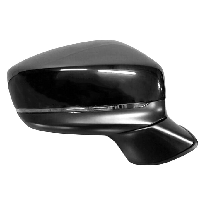 2017-2018 Mazda CX-5 Passenger Side Door Mirror Non-Heated W/O Blind Spot Detection W/Cover Assembly - MA1321197-Partify-Painted-Replacement-Body-Parts