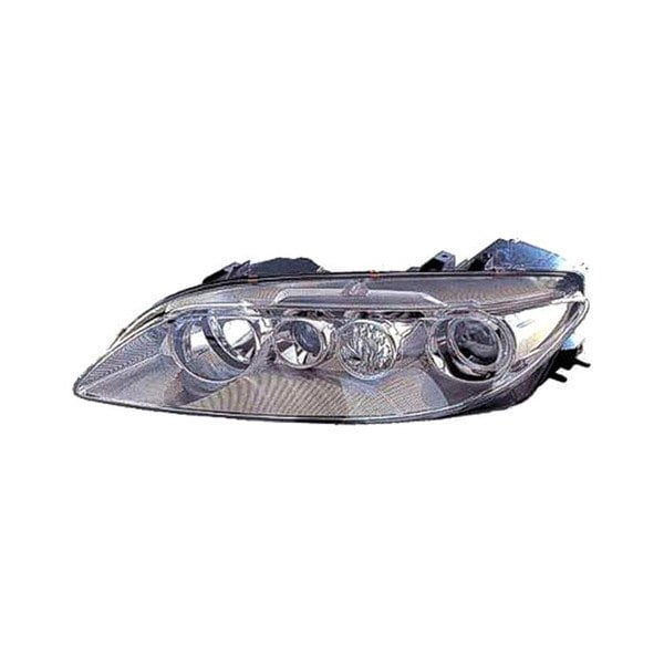 2003-2005 Mazda 6 Driver Side Headlight Assembly W/O Fog Lamps Lens & Body Composite - MA2502125-Partify-Painted-Replacement-Body-Parts