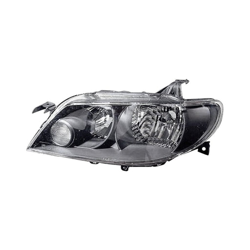 2002-2003 Mazda Protege5 Driver Side Headlight Assembly W/Metal Coat Bezel W/O Bulbs Or Sockets Composite Hatchback - MA2502130-Partify-Painted-Replacement-Body-Parts