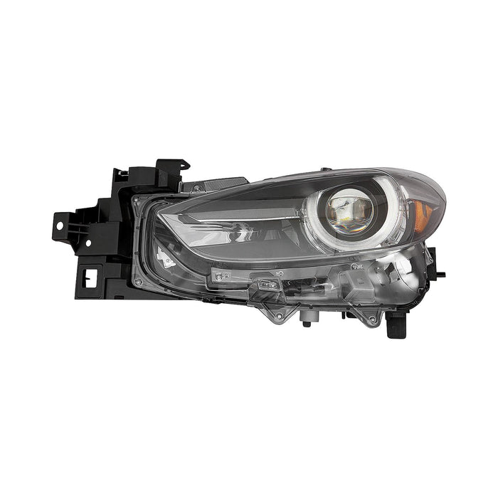 2017-2018 Mazda 3 Driver Side Headlight Assembly Led W/Auto Level Control Composite - MA2502150-Partify-Painted-Replacement-Body-Parts