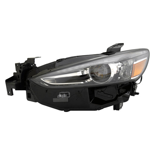 2018-2021 Mazda 6 Driver Side Headlight Assembly Led W/O Adaptive Headlamps Composite - MA2502152-Partify-Painted-Replacement-Body-Parts
