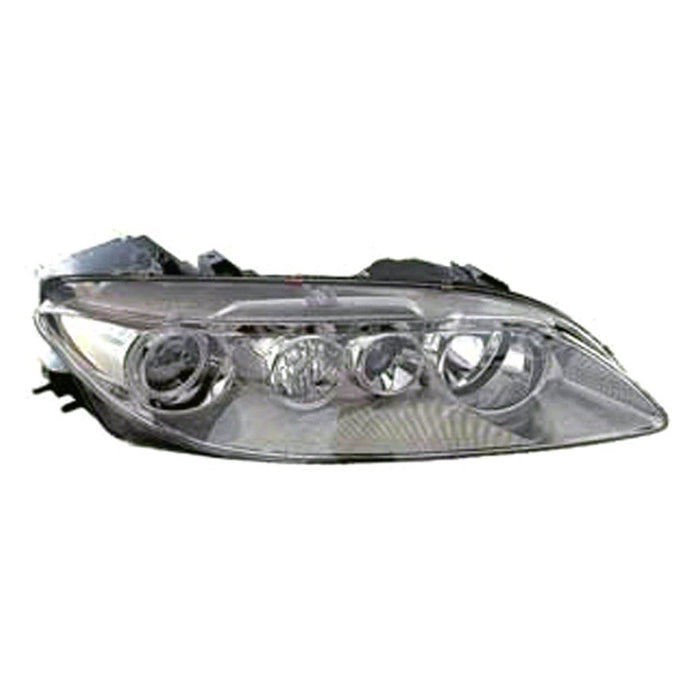 2003-2005 Mazda 6 Passenger Side Headlight Assembly W/O Fog Lamps Lens & Body Composite - MA2503125-Partify-Painted-Replacement-Body-Parts