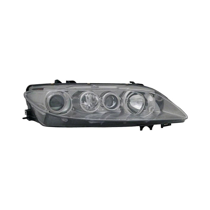 2003-2005 Mazda 6 Passenger Side Headlight Assembly W/Fog Lamps Type 2 Lens & Body Composite - MA2503129-Partify-Painted-Replacement-Body-Parts