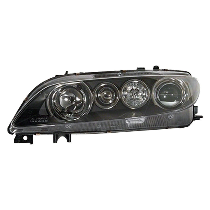 2003-2005 Mazda 6 Passenger Side Headlight Assembly Sport Type W/Fog Lamps Composite - MA2503133-Partify-Painted-Replacement-Body-Parts