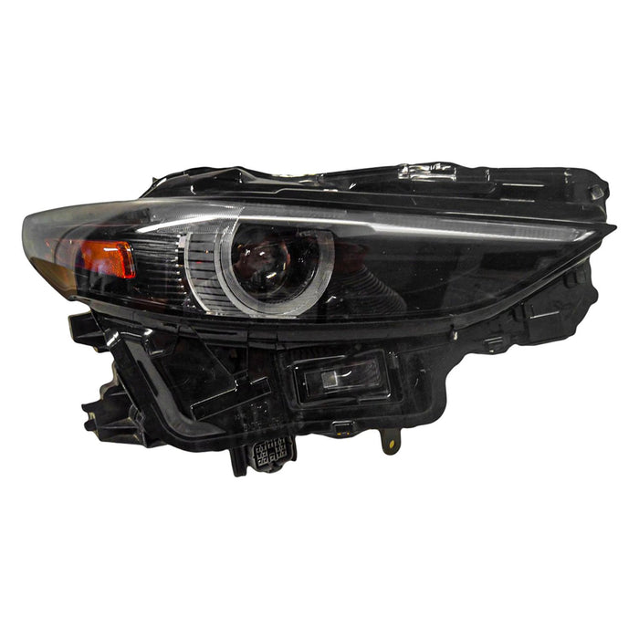 2019-2021 Mazda 3 Passenger Side Headlight Assembly W/O Afs Composite Hatchback/Sedan - MA2503155-Partify-Painted-Replacement-Body-Parts
