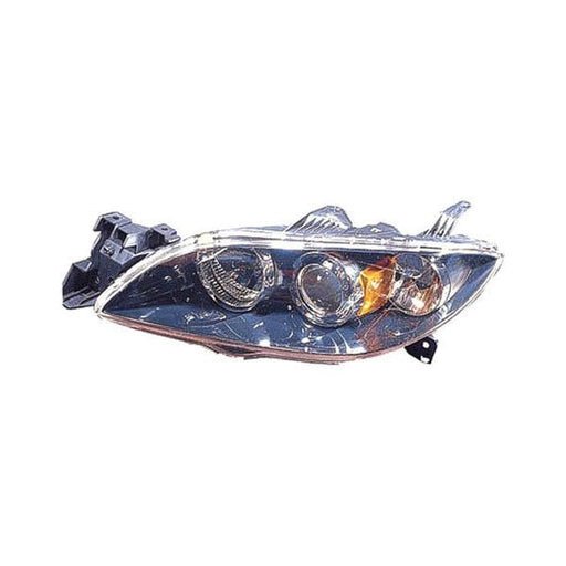 2004-2009 Mazda 3 Driver Side Headlight Lens Housing Halogen Sedan - MA2518108-Partify-Painted-Replacement-Body-Parts