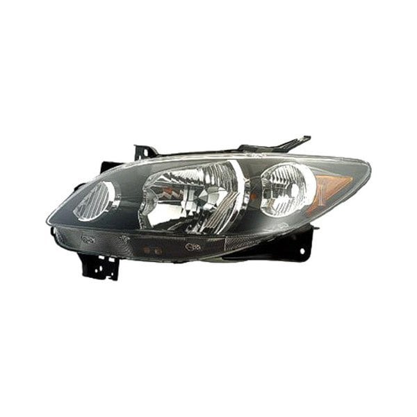 2004-2006 Mazda MPV Driver Side Headlight Lens Housing W/Rocker Moldings - MA2518110-Partify-Painted-Replacement-Body-Parts