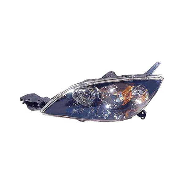 2004-2005 Mazda 3 Driver Side Headlight Lens Housing Hid Hatchback - MA2518112-Partify-Painted-Replacement-Body-Parts
