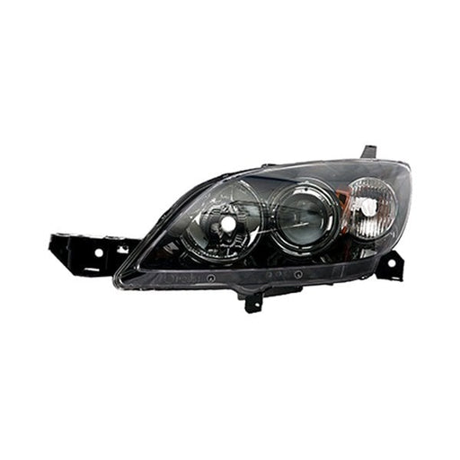 2007-2009 Mazda 3 Driver Side Headlight Lens Housing Turbocharged Hatchback - MA2518115-Partify-Painted-Replacement-Body-Parts