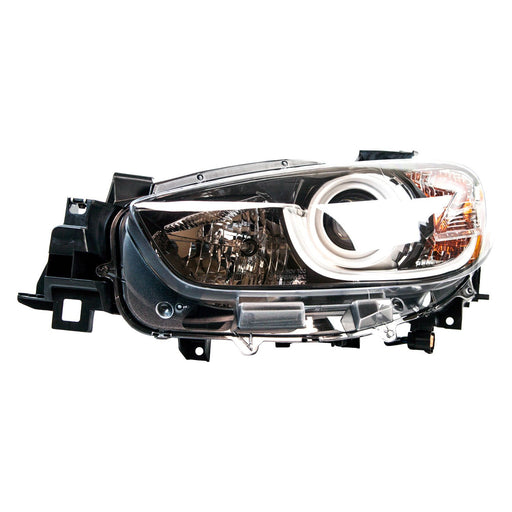 2013-2016 Mazda CX-5 Driver Side Headlight Lens Housing Halogen - MA2518146-Partify-Painted-Replacement-Body-Parts