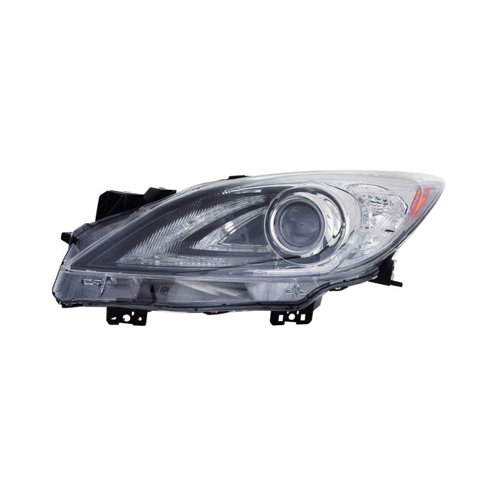 2010-2011 Mazda 3 Driver Side Headlight Lens Housing Hid W/O Auto Level Control W/O Drl Hatchback/Sedan - MA2518152-Partify-Painted-Replacement-Body-Parts