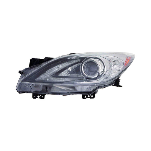 2010-2011 Mazda 3 Driver Side Headlight Lens Housing Hid W/O Auto Level Control W/O Drl Hatchback/Sedan - MA2518152-Partify-Painted-Replacement-Body-Parts