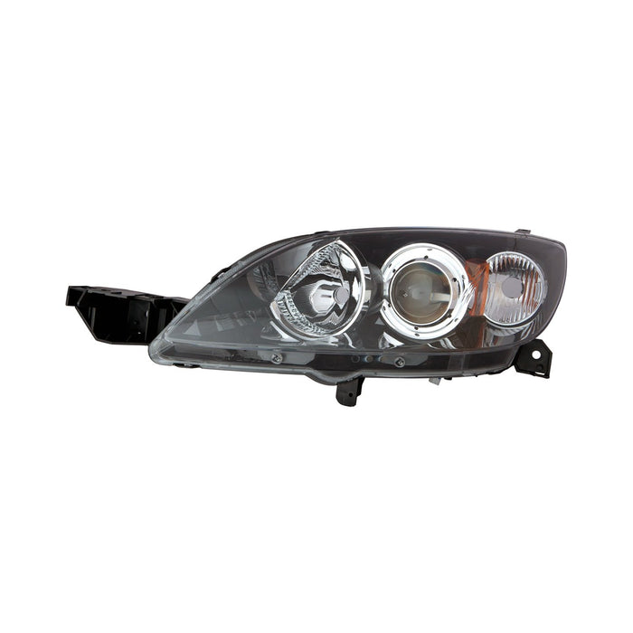 2006-2009 Mazda 3 Driver Side Headlight Lens Housing Hid Hatchback - MA2518153-Partify-Painted-Replacement-Body-Parts