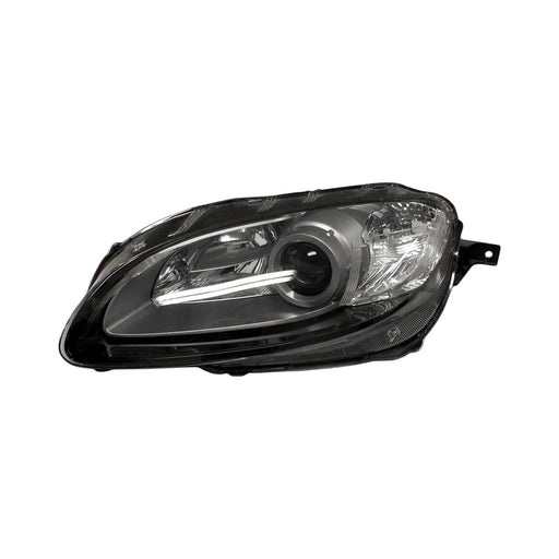 2009-2012 Mazda MX-5 Miata Driver Side Headlight Lens Housing Halogen Silver Bezel - MA2518154-Partify-Painted-Replacement-Body-Parts