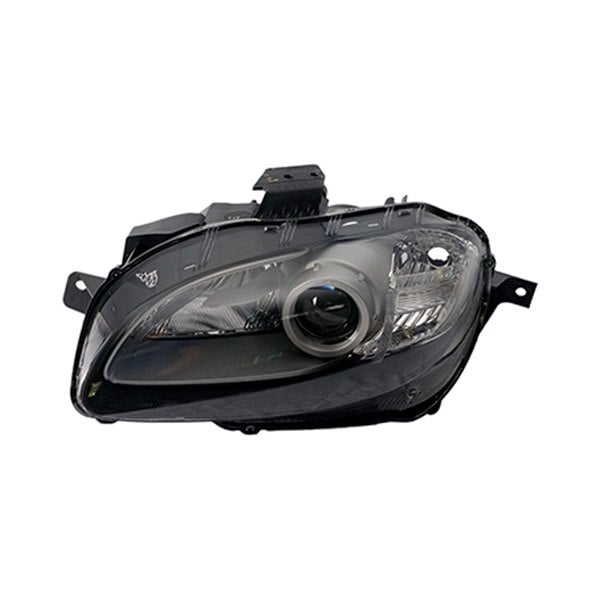 2009-2015 Mazda MX-5 Miata Driver Side Headlight Lens Housing Hid Silver Bezel - MA2518156-Partify-Painted-Replacement-Body-Parts