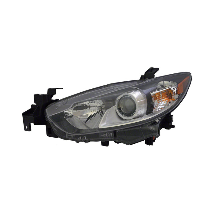 2014-2020 Mazda 6 Driver Side Headlight Lens Housing Halogen Sedan - MA2518160-Partify-Painted-Replacement-Body-Parts