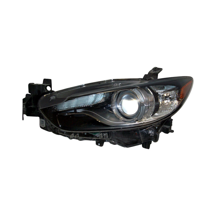 2014-2017 Mazda 6 Driver Side Headlight Lens Housing Hid - MA2518164-Partify-Painted-Replacement-Body-Parts