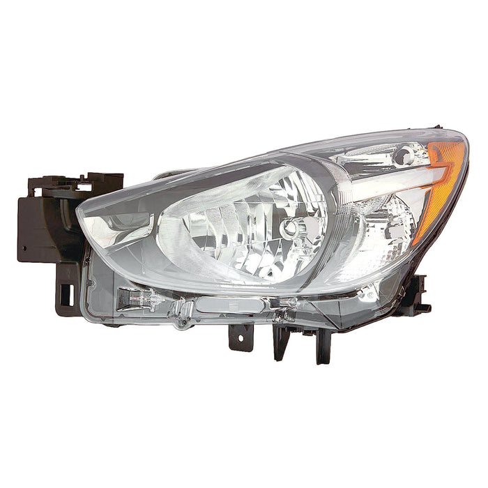 2011-2014 Mazda 2 Driver Side Headlight Lens Housing - MA2518171-Partify-Painted-Replacement-Body-Parts