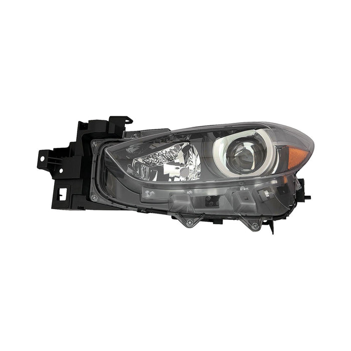 2017-2018 Mazda 3 Driver Side Headlight Lens Housing - MA2518175-Partify-Painted-Replacement-Body-Parts