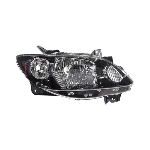2004-2006 Mazda MPV Passenger Side Headlight Lens Housing W/Rocker Moldings - MA2519110-Partify-Painted-Replacement-Body-Parts